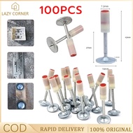 400pcs Steel Nail Gun Rivet Gun Bullet Nail Gun Concrete Fire Nail Gun Ceiling Round Nail 25mm Artif