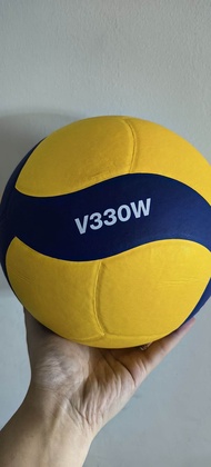 [Harga Lelong+Free One Pump Mini] ORIGINAL Mikasa V300W Volleyball Original TOURNAMENT GRED/ Bola Ta