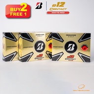 ลูกกอล์ฟ Bridgestone Golf - NEW e12 Contact Matte Red ซื้อ 1 แถม 1 Price: 1290 THB/dz  (Promotion : 