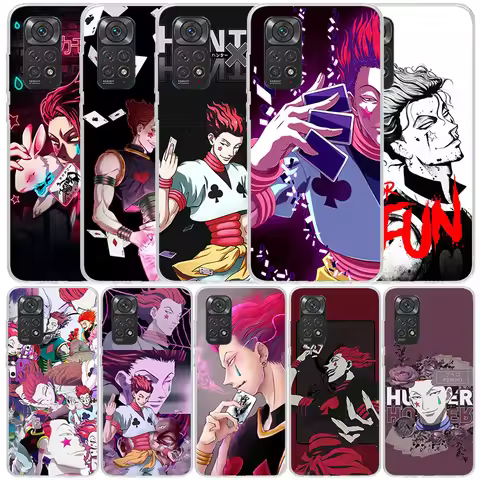 HunterX Hisoka Phone Case For Xiaomi Redmi Note 15 14 14S 13 12S 12 Pro Plus 11S 11 11T 11E 10S 10 +