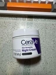 CeraVe Skin Renewing Night Cream｜夜間再生修護肌膚晚霜 48g