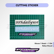 STICKER STIKER 99%DAILYUSE 99 DAILYUSE