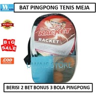 Bat Bed Bad Pingpong Tenis Meja Donic / Butterfly Import set - Raket Tenis Meja - Raket Pingpong - B