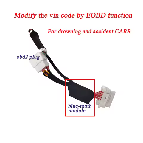 Frame Number Modification OBD Module EOBD Emulator Car 17 Digit VIN Simulator Work with Launch Table