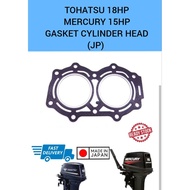 TOHATSU/MERCURY Outboard 18HP/15HP Gasket Cylinder head (JAPAN) 350-01005 # 2 stroke outboard engine