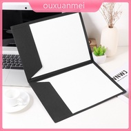 【Ready Stock】 TOYMYTOY 12PCS A4 2Pockets Kraft Paper File Folder Holder Document Folder Office Proje