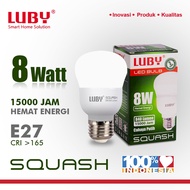 CAHAYA LUBY LED Bulb 8W 12W 16W 20W White Light Squash E27 LED Bulb