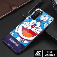 Case ITEL VISION 2 - Casing ITEL VISION 2 Case 4D Terbaru 2022 AEROSTORE.ID [ DORAEMON ] Soft Case G