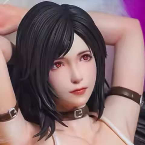 Tifa Lockhart Fine Nib Studio 1/4 Girls Toys Figures Chinese Anime PVC Animation Figures Ornaments T