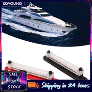 soyoung 2pcs 12 Terminal Bus Bar 48V 150A Low Good Conductivity Power Distribution Block Junction Po