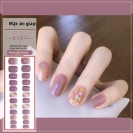 MONLEYTA | Nhựa giả móng tay ngắn và dài thủ công cao cấp mùa thu đông mới của MONLEYTA JP827-138 Mẫ