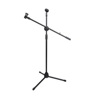 Adjustable Mic Stand Microphone Tripod Stand with Mic Holder Floor Standing 80CM - 180CM Height