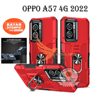 CASING HP OPPO A57 4G (2022) CASE ROBOT HIT EYE RING CASING STANDING NEW COVER