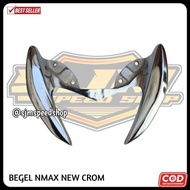 Behel begel planger Nmax new chrome rear seat handle Nmax new chrome
