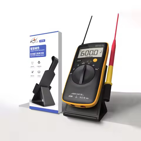 Digital Multimeter stand Adjustable angle Magnetic fixing bracket Storage stand holder for FLUKE 101