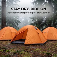 2 Person Camping Tent, Double Layer Waterproof Beach Tent for Outdoor Adventures