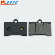 Pad Brek Waterbird Brembo M40 M50 GP4 484 Saiz Ketam Besar Abalon Saiz Radiator Pad Brek Cakera Prod