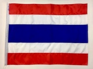 ธงชาติไทย ขนาด 60X90ซม.ผ้าร่มสีสด