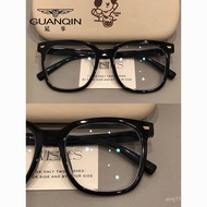 【一统江山&男装旗舰店】 Hot Sale/Best Seller Glasses Glasses Little Red Book Female Plain Face White Retro With