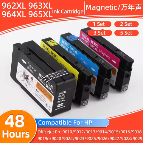 963XL 962XL 964XL 965XL Ink Cartridge Compatible for HP OfficeJet Pro 9010 9012 9013 9014 9015 9016