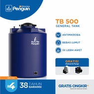 penguin tangki | toren | tandon air tb 500 5000 liter - biru tua