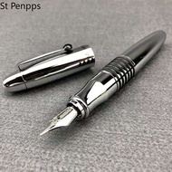 St Penpps Fountain Pen Metal Ink Pen F Nib Converter Filler Stationery Office School Supplies Writin