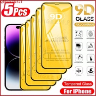 5Pcs 9D Full Cover Tempered Glass For Huawei Y7A Y9S Y6S Y5 Y6 Y7 Pro Y9 Prime 2019 2018 Nova 3 3i 7i 8i 5 6 5T 5i 7 9 10 SE Y61 Y70 Y90 P20 Pro P30 Lite Honor 8X X8 10 Lite Screen