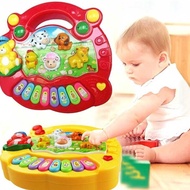 BABY ANIMAL FARM PIANO EDUCATIONAL TOYS AGE 6 7 8 9 1 MONTH 1 YEAR Children's Musical Animal Toys ST