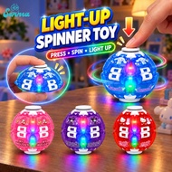 Sanrio Fidget Spinner Squishy Ball with Light Press Rotating Fidget Spinner Toys