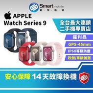 【創宇通訊│福利品】Apple Watch Series 9 45mm GPS 智慧型手錶 血氧偵測 車禍偵測 防水手錶