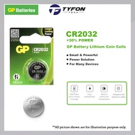 GP Battery Lithium Coin Cells CR2032 Card of 1 (GPCR2032AS-2CPU5)