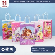 Kraft Paper Bag/Birthday Paper Bag/Cartoon Paper Bag/Birthday Gift Bag/Birthday Paper Bag/Motif Paper Bag I AK02N3