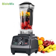 BioloMix 3HP 2200W Heavy Duty Commercial Grade Timer Blender Mixer Juicer Fruit Food Processor Ice Smoothies BPA Free 2L Jar