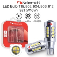 Nakamichi 28LED T15/W16W Car Reverse Light Back Up Light Car Parking Light Bulb 921 912 (2 Pcs)