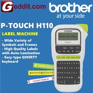 BROTHER PT-H110 P-TOUCH PORTABLE LABEL MAKER (WHITE) H110 PTH110