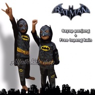 NEWEST BATMAN CHILDREN'S CLOTH MASK CLOTHES | BOYS' WINGED BATMAN COSTUME BATMAN MASK/