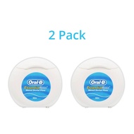Oral B Essential Dental Floss Smooth Comfort Clean Threader for Oral Hygiene 50m 2/4pcs