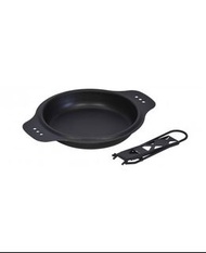 旺角尖沙咀門市 : 日本Belmont 6.5吋黑皮鐵淺煎鍋 易潔平底鑊 煎Pan Black Iron Coating Skillet