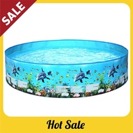 Portable Inflation-free Hard Plastic Swimming Pool Folding Pool Family Swimming Pool Round Swimming 