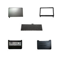Laptop Keyboard Upper Case Top Back LCD Cover Bottom Case Shell For HP For Compaq Presario CQ60-400