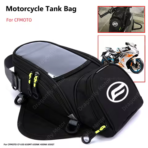 Motorcycle Fuel Bag Mobile Phone Navigation Tank For CFMOTO CF 650 650MT 650NK 400NK 650GT Small Oil