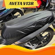 Aveta V13R 130 Motor Seat Cover Sarung Getah Kusyen Adjustable Strap Waterproof Seat Accessories