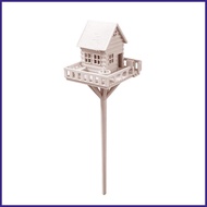 3D Printed Mini Treehouse Plant Decor 3D Printed Whimsical Miniature Fairy Tree House Ornament for H