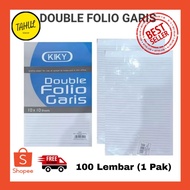 100 Sheets (1 Pack)  Double Folio 100 Sheets Kiky Double Folio/ 1 Pack Double Folio/ 1 Pack Double F