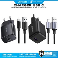 UGREEN Charger Samsung, Oppo, Mi, Vivo USB Type C Fast Charging 10w 15w - 18w