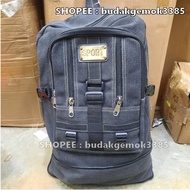Sport Bagpack Canvas Material with capacity 50L Good for Solobagack Bag Kain