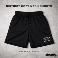 District Cozy Mesh Shorts by Simplify. | Unisex | DriFit Shorts | High Quality Jersey Shorts | Mesh 
