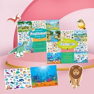 ✨ Extra Large Washable Sticker Mat4Theme｜Repeatedly posted100Times+（3-8Years Old）