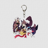 Anime The Case Study of Vanitas 6CM Acrylic Keychain Cosplay Characters Ornament Accessories Christm