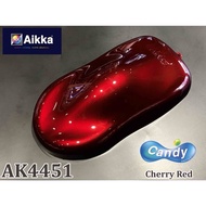 AIKKA Cat 2K Candy AK4451 CHERRY RED Paint Automotive Spray Kereta Cat Automotif 2K | 250ml-1000ml